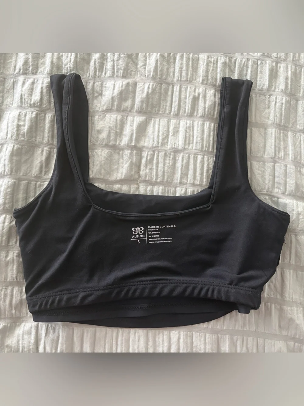 Albion Fit black “Olivia swim crop” size small - Picture 3 of 4